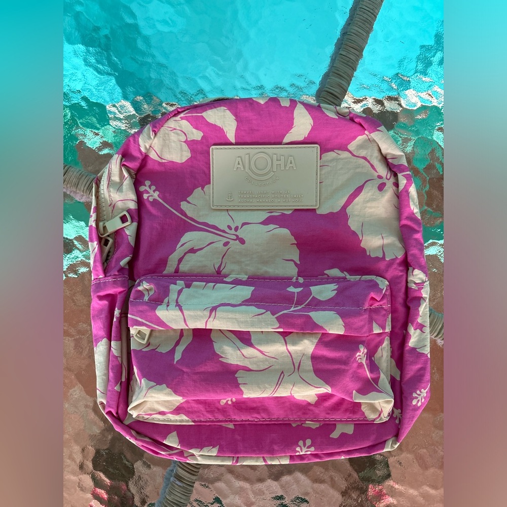 ALOHA Collection Pink Salinas Keep It Light Mini Backpack (NWT) - Picture 6 of 9